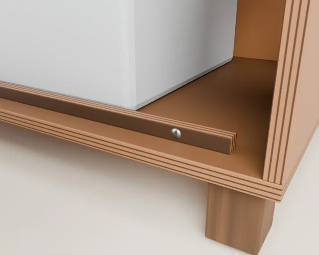 Wooden litter box enclosure · Barn