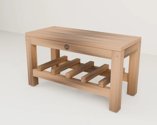 Muebles de baño de madera · Granero