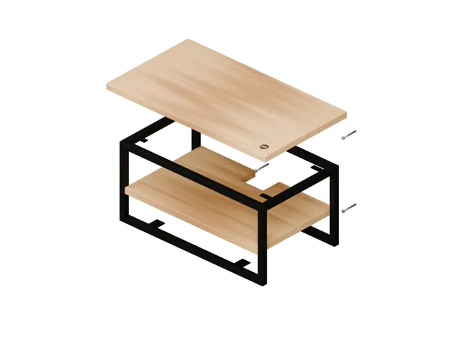 Muebles de baño de madera · Industrial