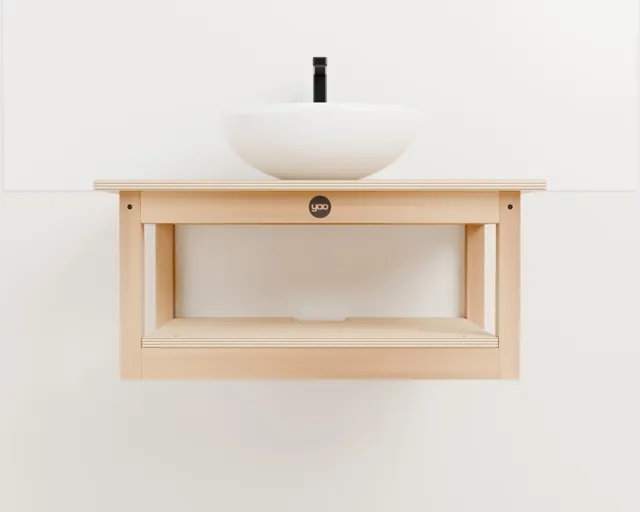Muebles de baño de madera