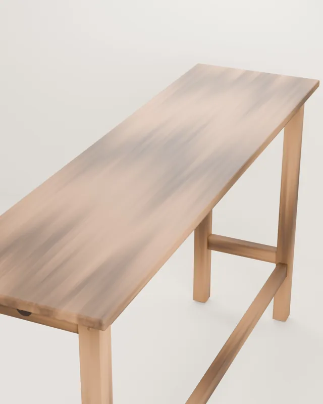 Barra alta de madera · Granero