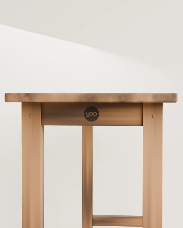 Barra alta de madera · Granero