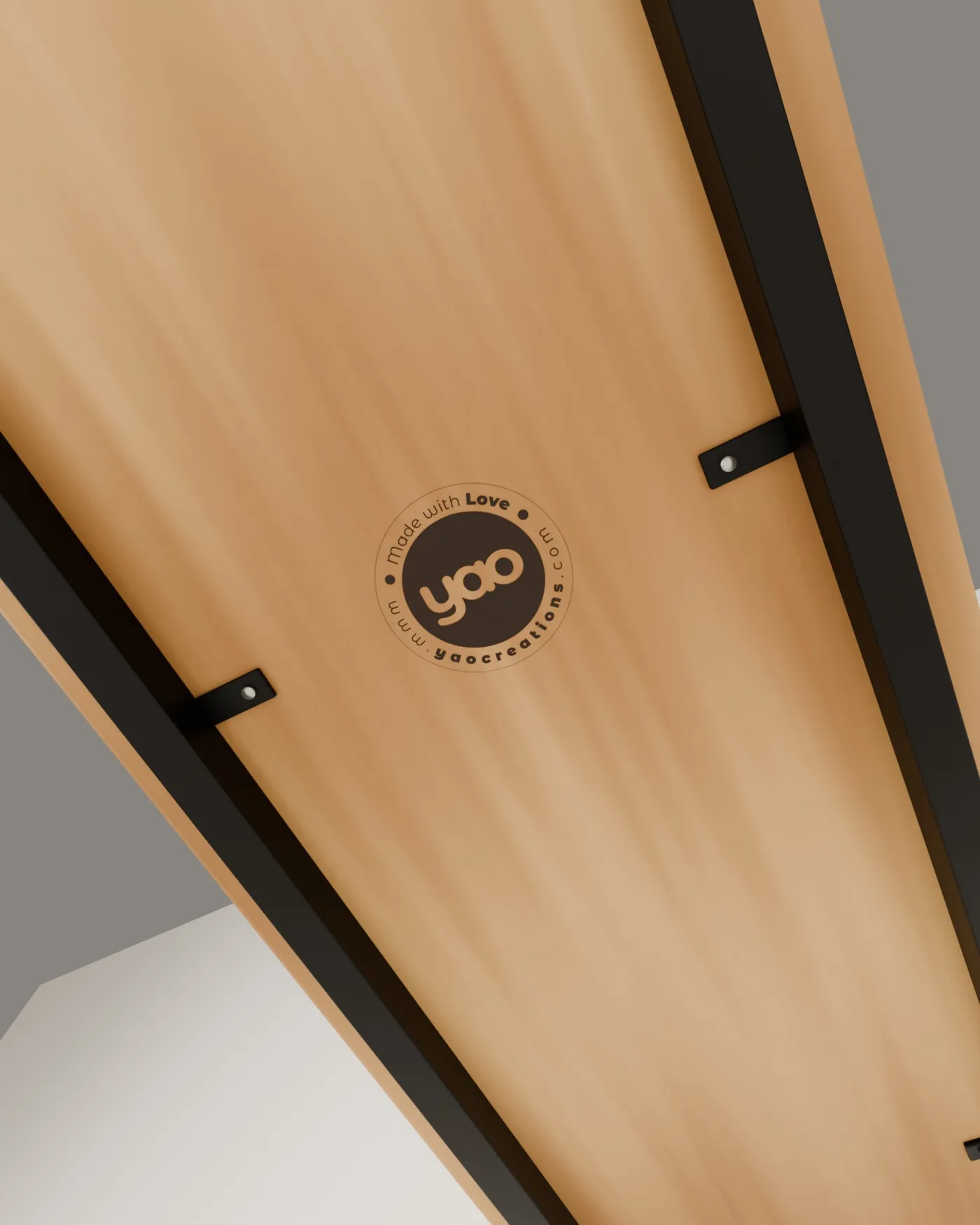 Barra alta de madera · Barra alta de madera