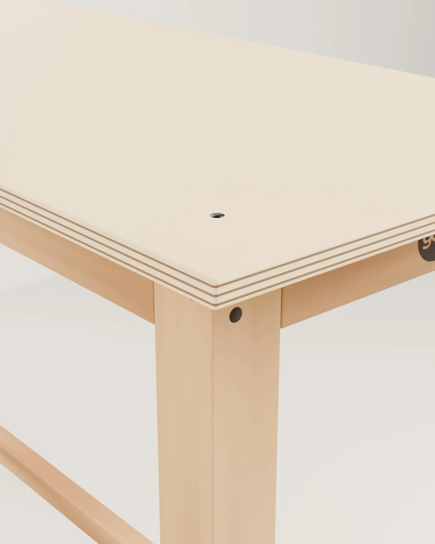 Wooden bar-height counter · Wooden bar-height counter
