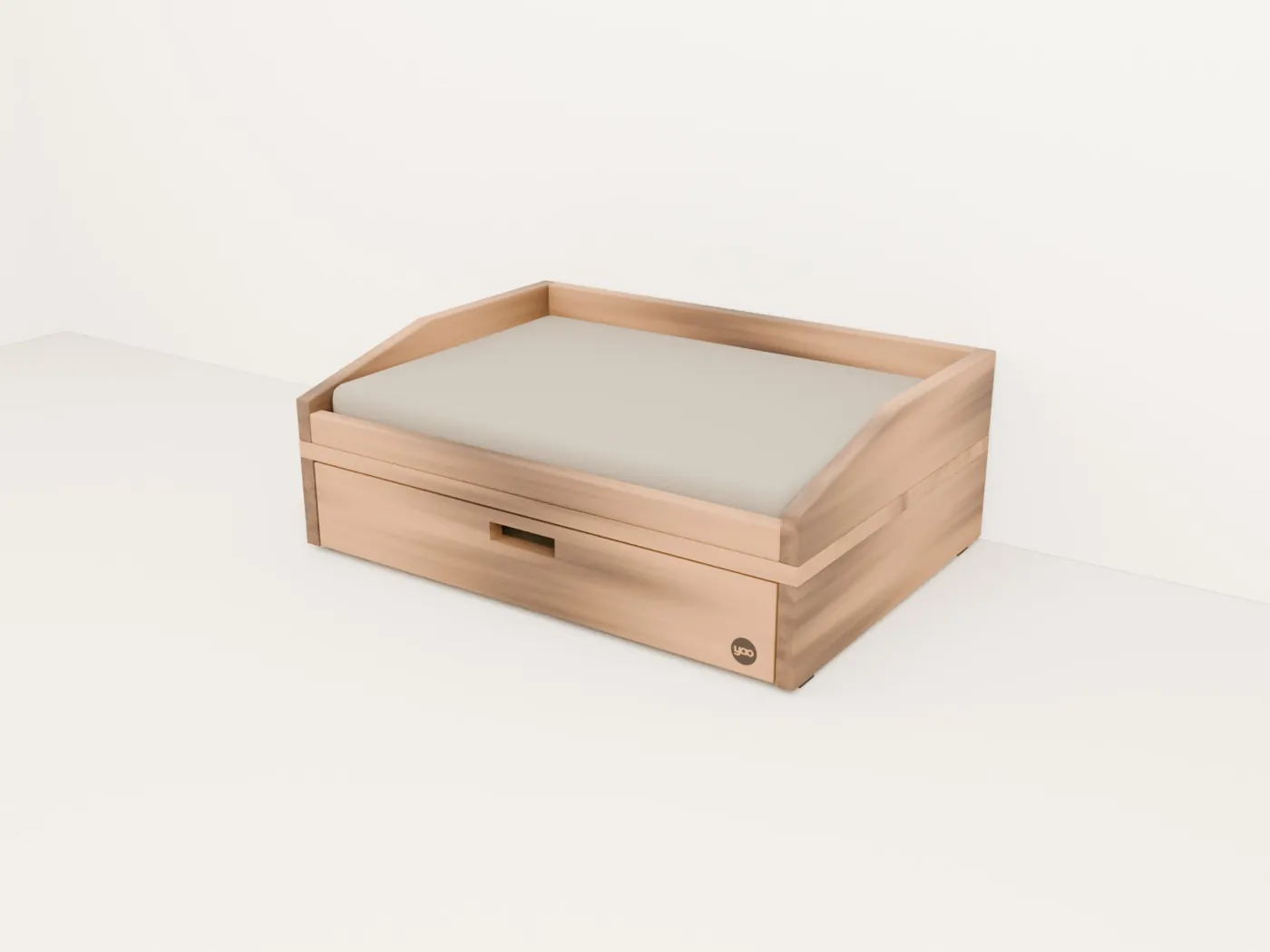 Cama para perro con cajón · Granero