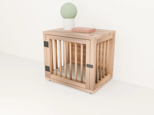 Casa-mueble para perro · Granero