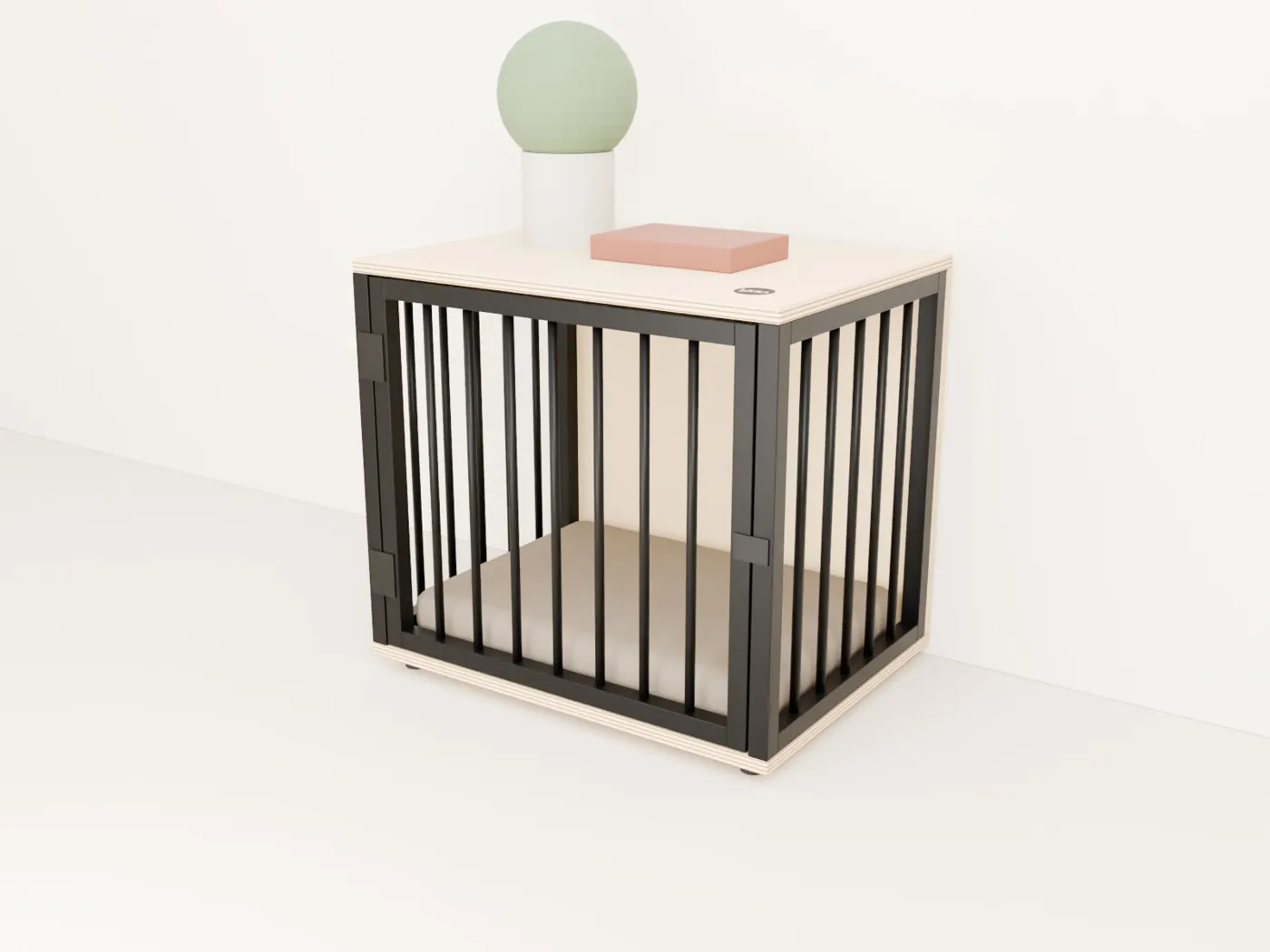 Casa-mueble para perro · S · 60 × 45 × 55 cm · hasta ≈8 kg