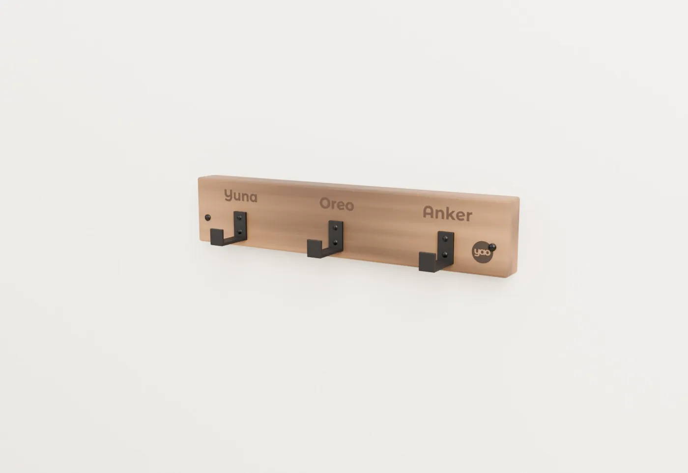 Personalized dog leash holder · Forge