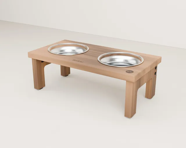 Comedero elevado para perro · Granero