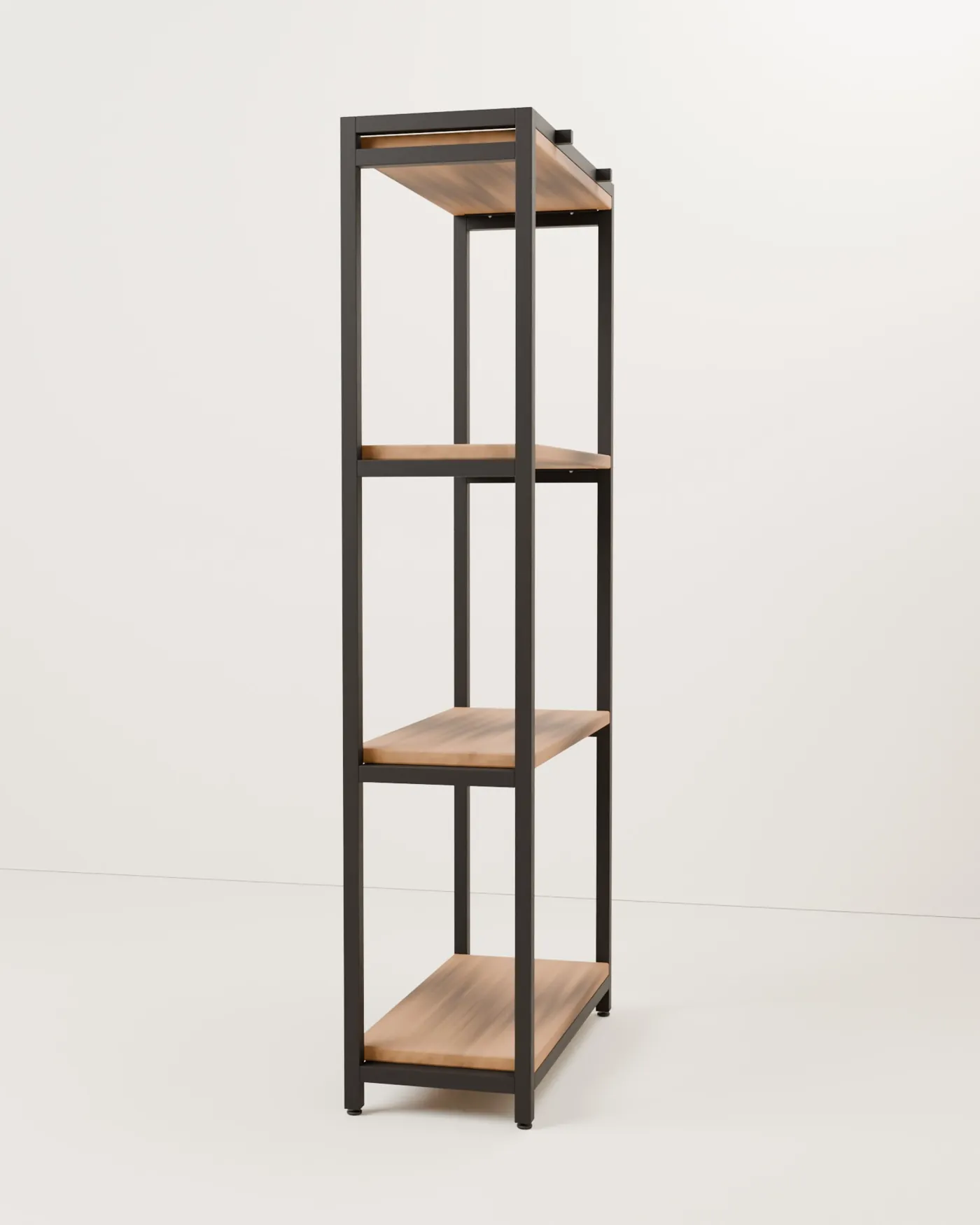 Estantería alta de madera · Estantería alta de madera