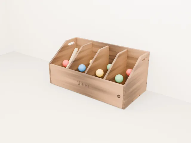 Personalized dog toy box · Barn