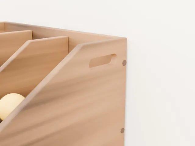 Personalized dog toy box · Barn