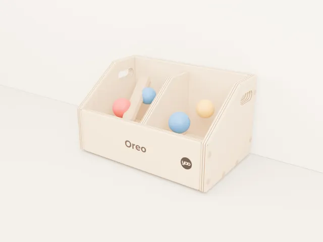 Personalized dog toy box