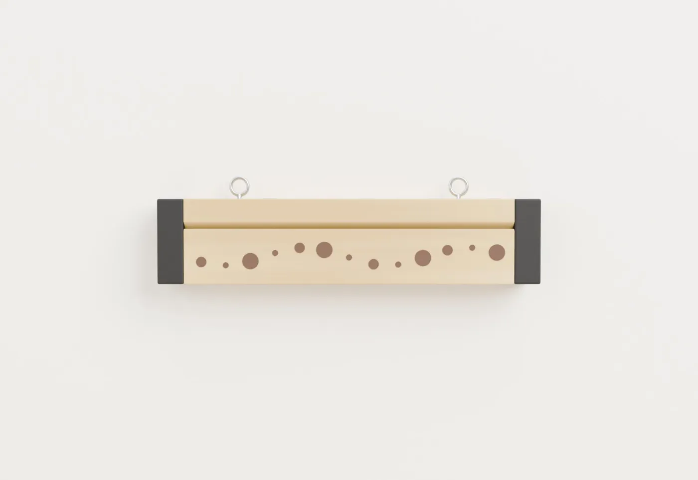 Llavero de pared de madera con ranura · Llavero de pared de madera con ranura