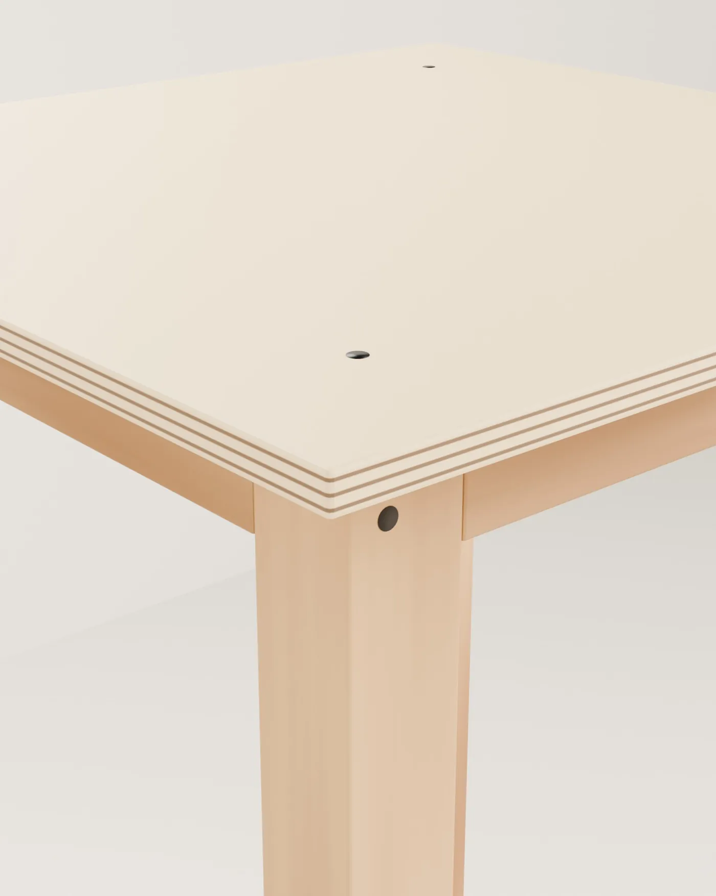 Mesa alta de bar de madera · Mesa alta de bar de madera