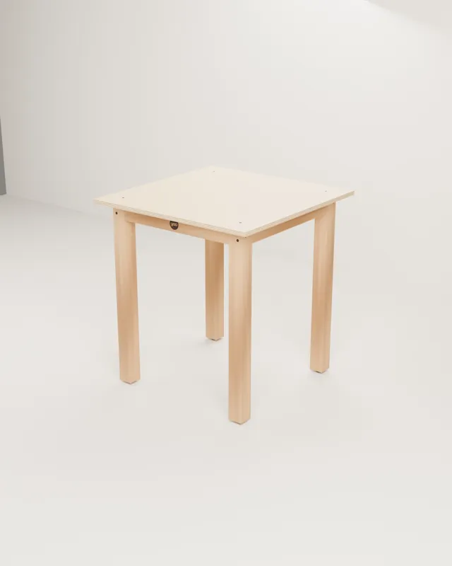 Wooden dining table