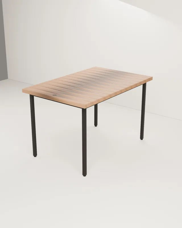 Wooden dining table · Forge