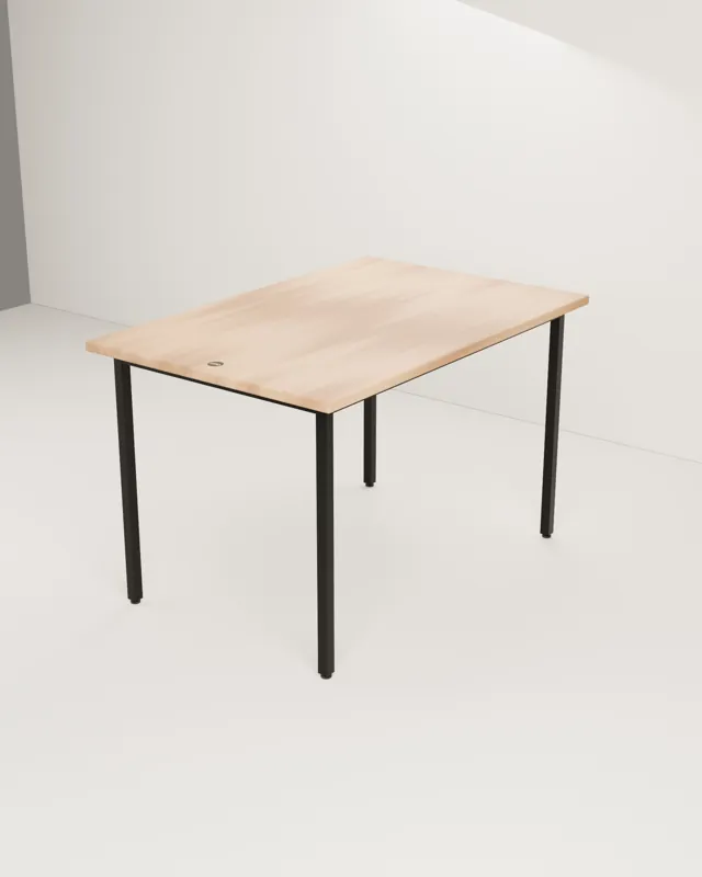 Wooden dining table · Industrial