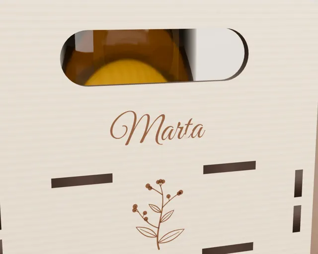 Organizador de especias y aceite de madera