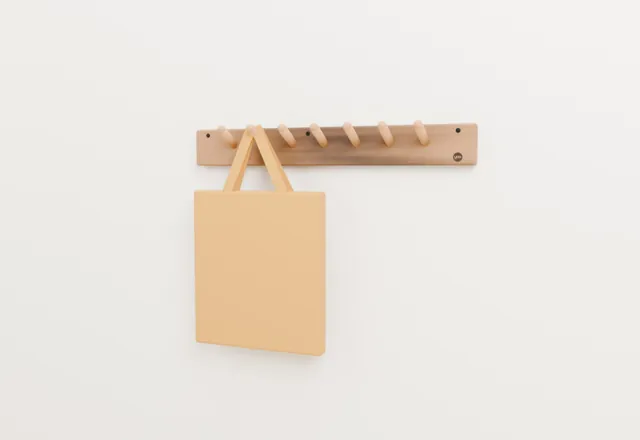 Perchero de pared con ganchos · Granero