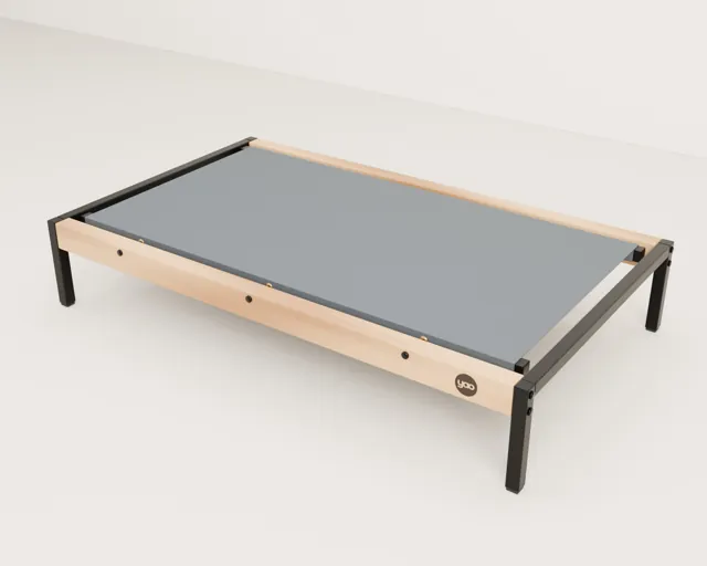 Cama elevada para perro · Industrial