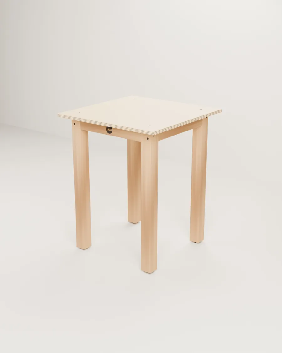 Mesa bistró y de comedor · Taller