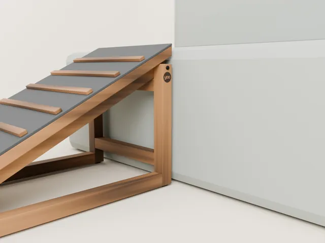 Rampa para perro para sofá y cama · Granero