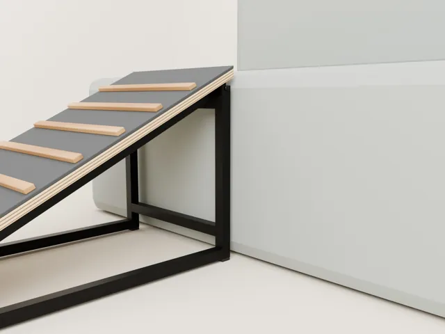Rampa para perro para sofá y cama · Industrial