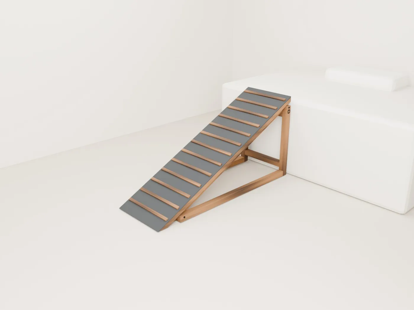 Rampa para perro para sofá y cama · Cama · sube 60 cm · rampa de 134 cm