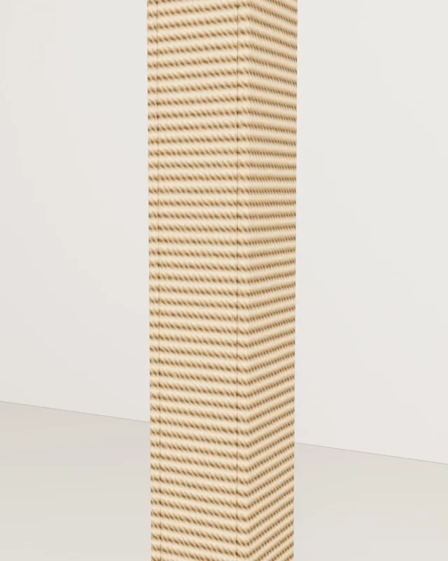 Wooden sisal cat scratching post · Barn