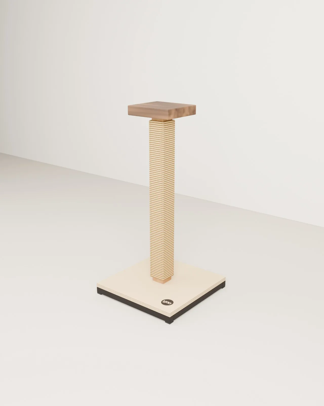 Wooden sisal cat scratching post · Forge