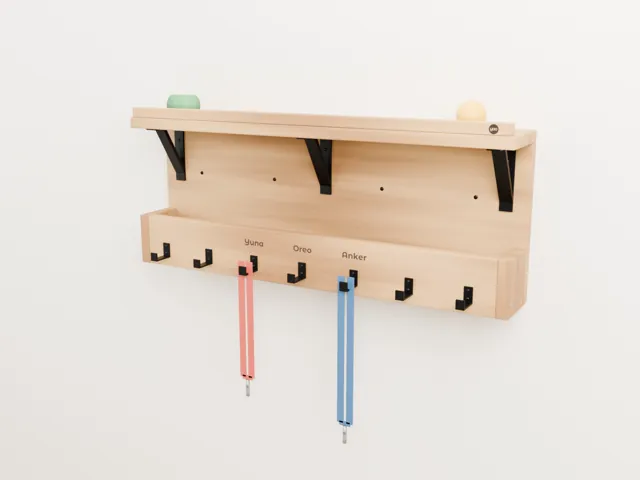 Estantería organizadora de correas · Industrial