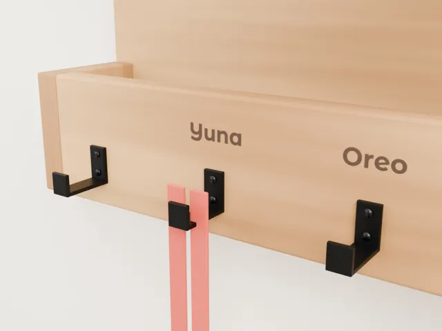 Estantería organizadora de correas · Industrial