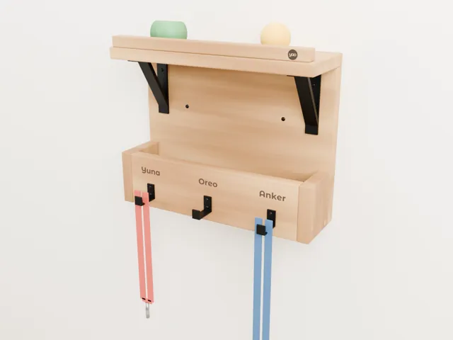 Estantería organizadora de correas · Industrial