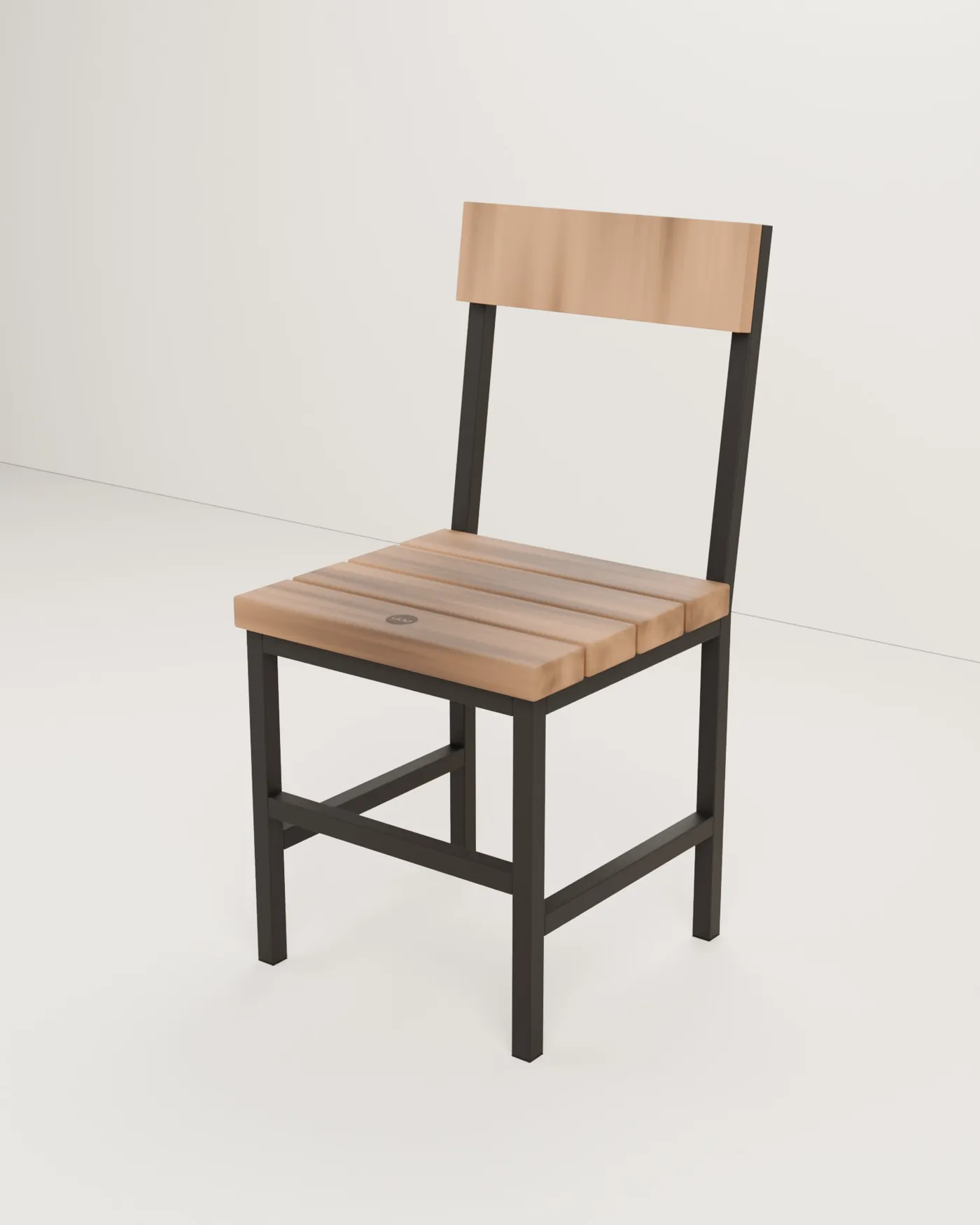 Silla de comedor de madera · Forja