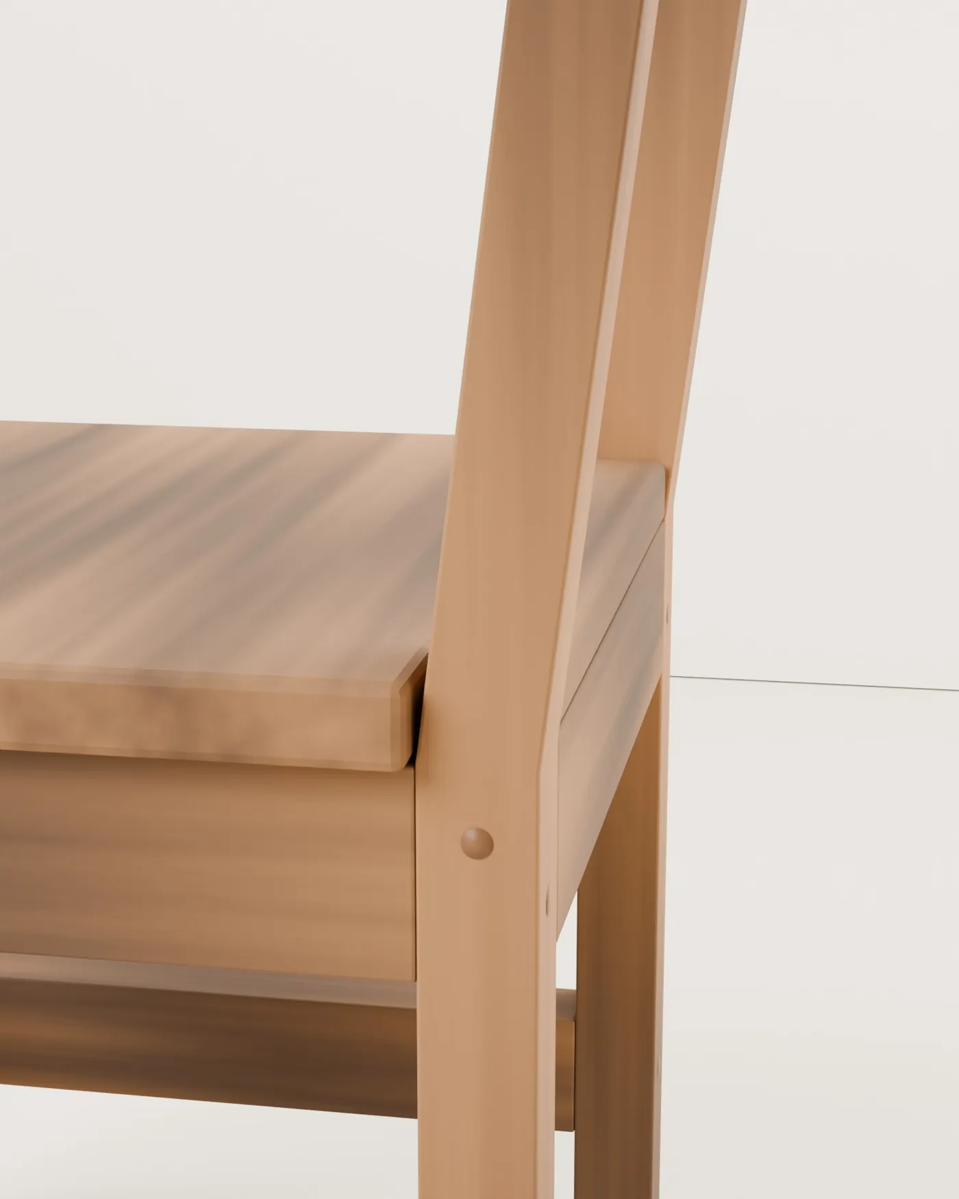 Silla de comedor de madera · Silla de comedor de madera