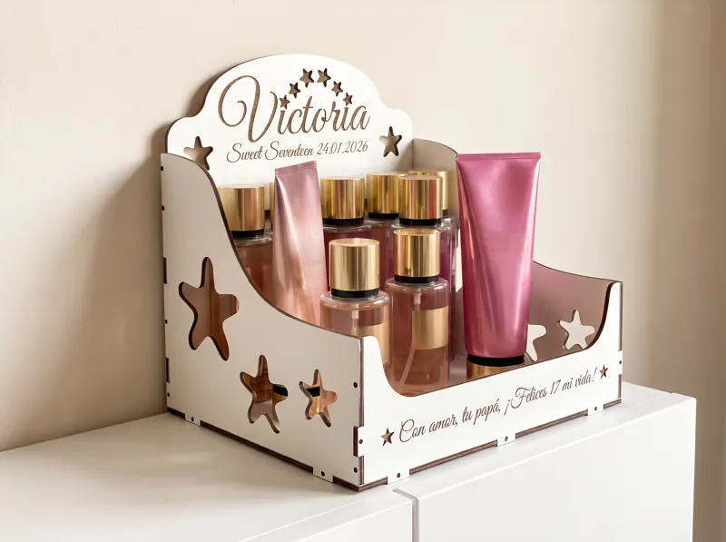 “Sweet Seventeen” perfume organiser